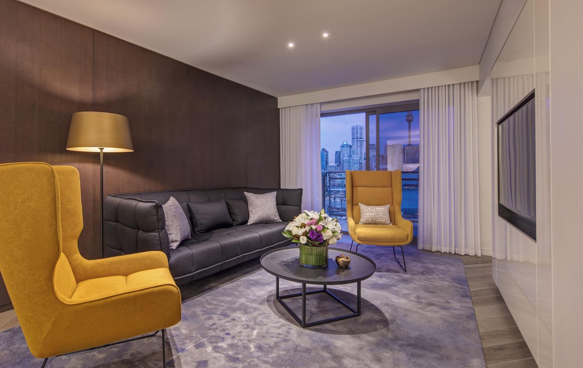 The Star Grand Hotel And Residences Sidney Exterior foto Living room